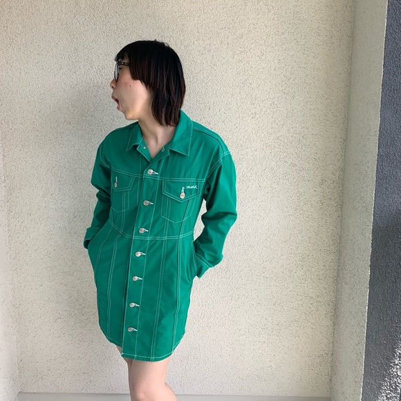 X-girl Trucker Dress - Picture 4 of 5